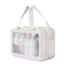 Travel Toiletry Bag for Women and Men, Matte Translucent Toiletry Waterproof ...