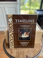 Timeline Composition and Sketchbook - Events from Ancient to Modern - Very good