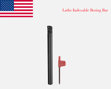 95° 1/4" SHANK 5" LONG Lathe Indexable Boring Bar S04-SCLCR02 Turning Holder USA
