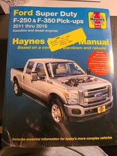 Haynes Repair Manual Ford Super Duty F250 & F350 2011-2016