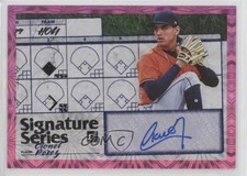 2019 Panini Donruss Signature Series Pink Firework Cionel Perez #SS-CP Auto 0v1