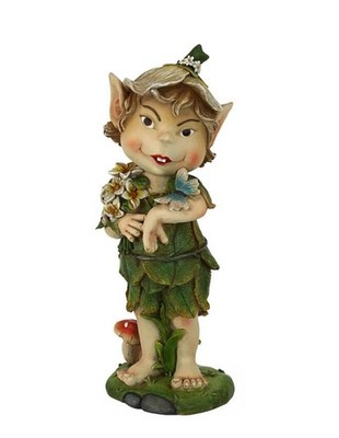 Design Toscano ''Pixie Perry Elfenzwerg'' Garten Statue Ornament 12''