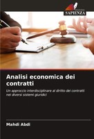 Analisi Economica Dei Contratti Mahdi Abdi Taschenbuch Italienisch 2025