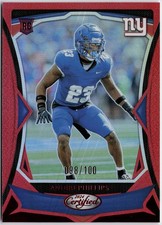 2024 Panini Certified #153 Andru Phillips Mirror Red #/100 RC Rookie