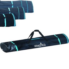 Athletico Dynamic Adjustable Length Ski Bag - Padded Ski Bag Adjusts from 170...