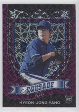2021 Panini Chronicles Crusade Purple Velocity Prizm Hyeon-jong Yang #10 0fp5
