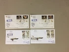 Four Israel registered BIRDS and WWF fdc-two sets