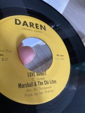 Northern soul MARSHALL AND THE CHI-LITES - LOVE BANDIT / PRETTY GIRL - DARAN 