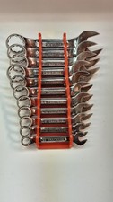 Craftsman -vv- 11 Piece 12 Point Sae Stubby Combination Wrench Set 38-1 Usa