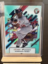 2025 Topps Pristine - Kirby Puckett #173 Aqua Refractor /199
