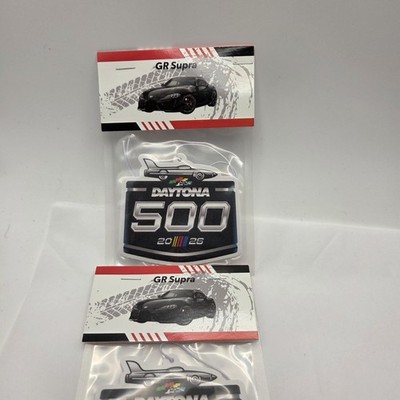 Daytona 500 2026 GR Supra Car Air Freshener Black Frost New In Package Set Of 2