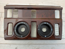 NEUE Mercedes W124 Abdeckung Blende Wurzelholz Klima Heizung Mittelkonsole