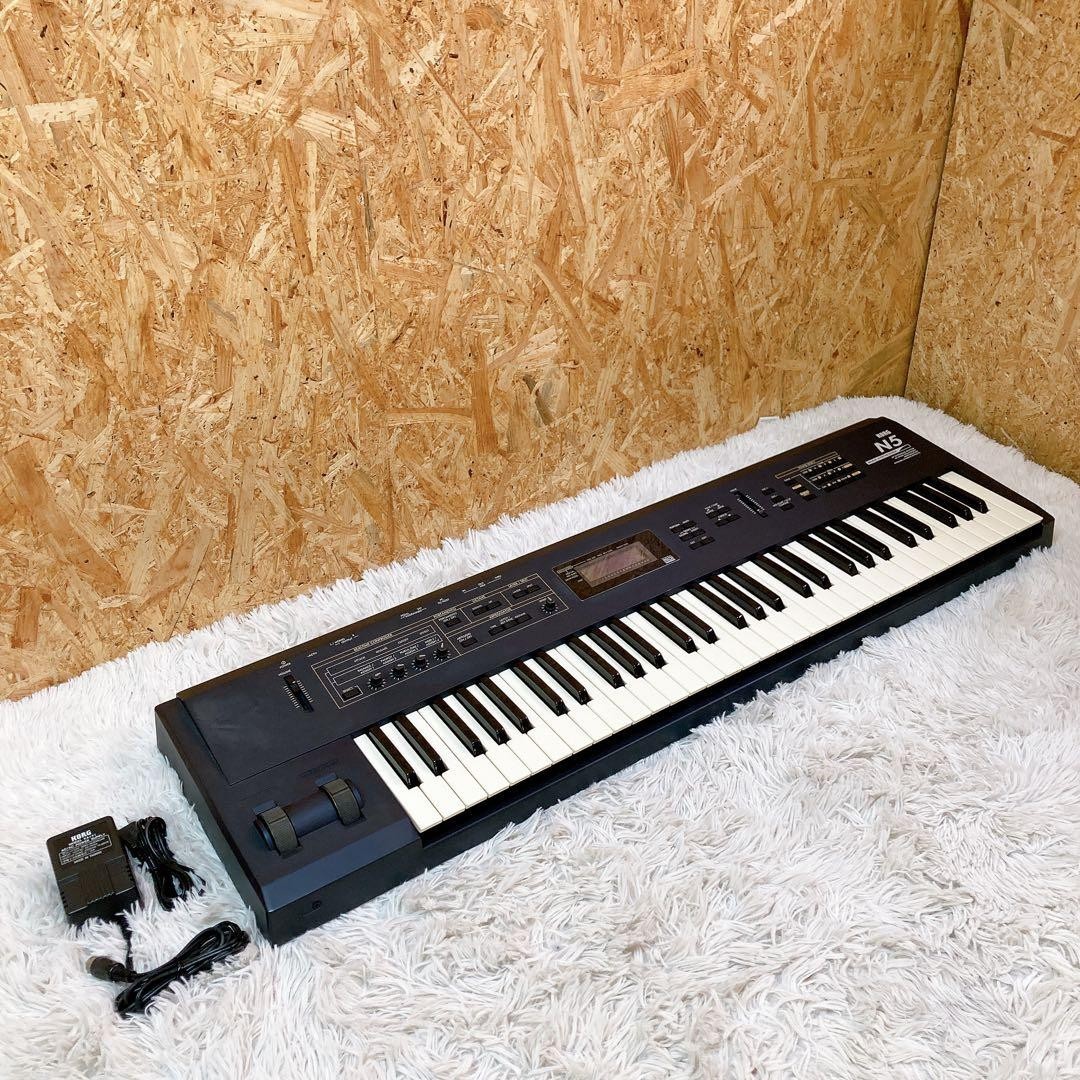 KORG N5 シンセサイザー Korg N5 Synthesizer Expanded 61 KEY Performance Synth Black