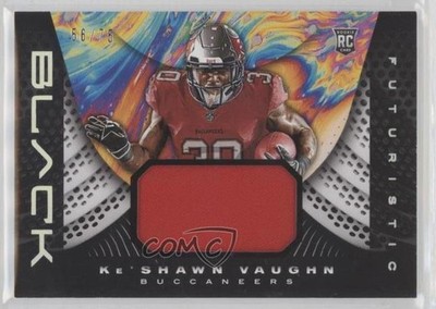 2020 Panini Black Futuristic Relics Silver /75 Ke'Shawn Vaughn Rookie RC 0h32