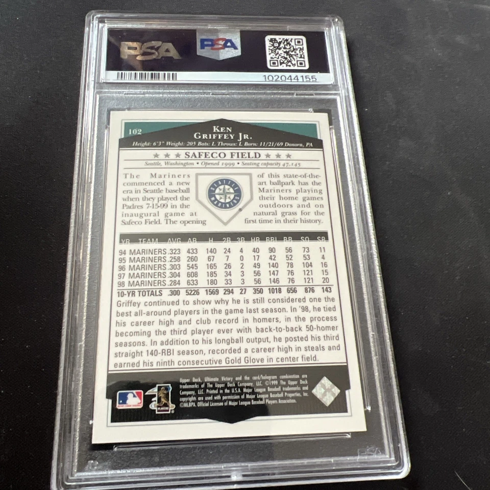 1999 Ultimate Victory - Ken Griffey Jr #102 - Image 2 of 2