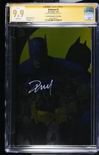 BATMAN #1 DC COMICS 2025 DAN MORA SIGNED FOIL VARIANT CGC SS 9.9 NOT 9.8