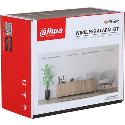 Funk-Alarmanlage SET , Grad 2, weiß, 2G/GSM, 3G/UMTS, 4G/LTE, WLAN