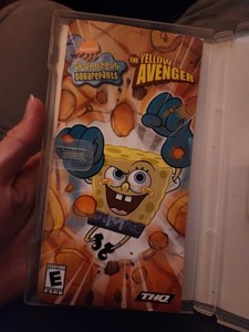 Psp spongebob the Yellow Avenger | eBay