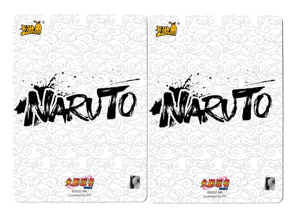 Itachi Uchiha & Kisame Naruto Kayou PU-007 & PU-008 Anime Cards NM