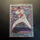 2026 Topps Series 1 - 1991 Topps Baseball Nolan Ryan #T91-97 Crackle Foilboard
