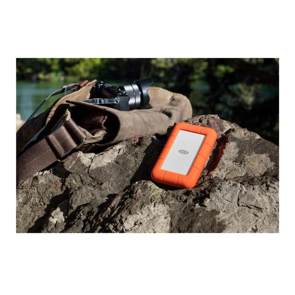 LaCie Rugged Secure 2TB USB-C All Terrain Encrypted Portable Hard Drive - Image 4 of 4
