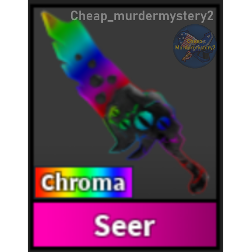 Chroma Seer Knife, Trade Roblox Murder Mystery 2 (MM2) Items