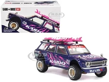 DATSUN 510 WAGON 4X4 RHD "OFFROAD V2" KAIDO HOUSE 1/64 DIECAST MINI GT KHMG149