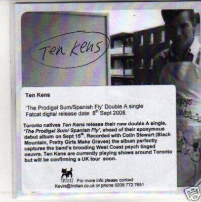 (M620) Ten Kens, The Prodigal Sum/Spanish Fly - DJ CD