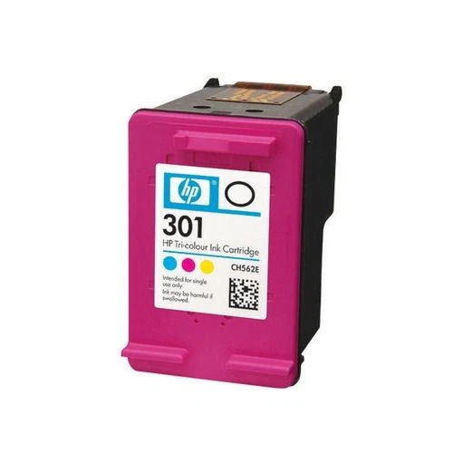 Original HP 301 Colour Ink Cartridge For DeskJet 2540 Inkjet Printer - Picture 2 of 3