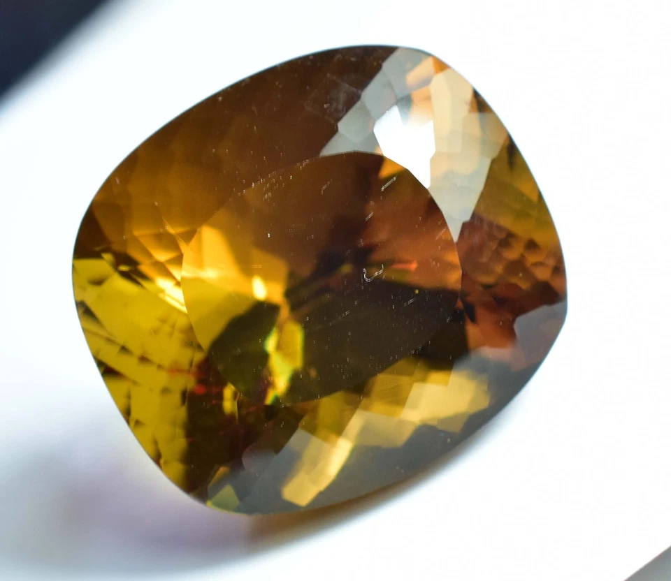 Piedra preciosa natural DIASPORE 50,00 quilates cambio de color corte cojín rara encontrada CERTIFICADA Foto 4 de 4