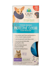 NEW CALM PAWS Pet Protective Collar Premium Inflatable XS Dog Cat  Calming Disk