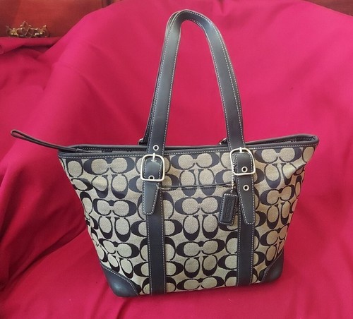 Coach 6042 black signature - Gem Coach 6042 black signature - Gem