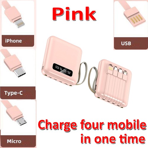Power Bank 10000mAh Dual USB externer Akku tragbares Ladegerät für Handy - Bild 4 von 8