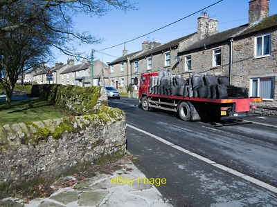 Photo 12x8 Coal delivery A supply of fuel to a home in the village centre  c2018