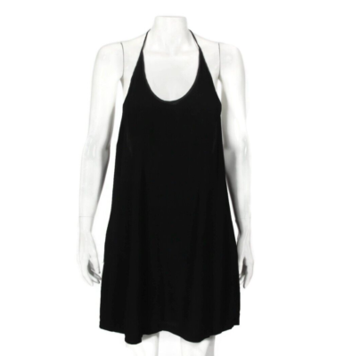 REFORMATION Black Lace T-Back Mini Slip Dress sz M/L /050 | eBay