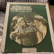 THE AFRICAN QUEEN 1951 CED VideoDisc Humphrey Bogart, Katherine Hepburn