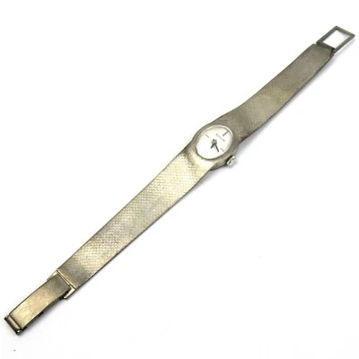 Golda Damen-Armbanduhr aus 835er Silber Mechanisch Silver Wrist Watch - Bild 1 von 4