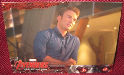 2015 UPPER DECK AVENGERS AGE OF ULTRON #28 CAPTAIN AMERICA BASE CARD
