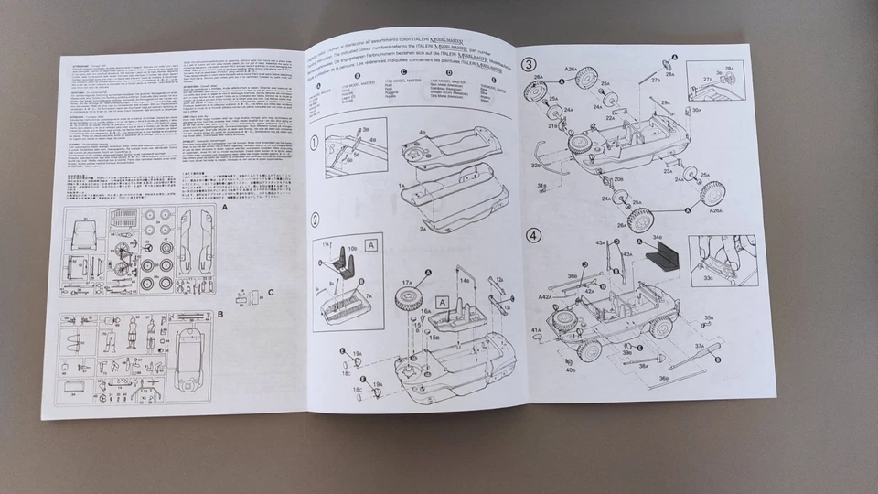 Kfz. II VW Typ 166 "Schwimmwagen" No 313 1:35 - Immagine 3 di 4