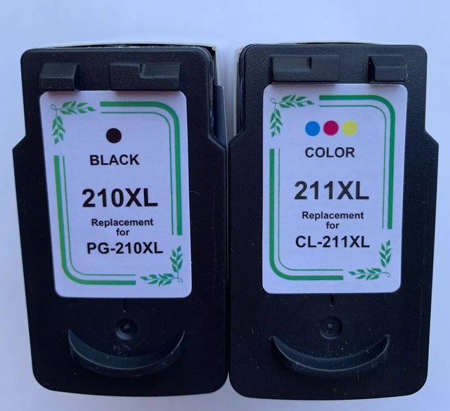Refurbished Canon 210XL 211XL Ink Cartridges PIXMA MP480 MX340 eBay