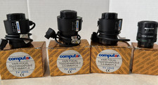 Computar Vari Focal TV Lens 3.5-8mm F1.4 TG2Z3514AFCS-2 & T0812FICS-3 * 4 items