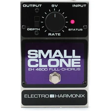 Electro-Harmonix EHX Small Clone Analog Chorus Guitar Effects Pedal