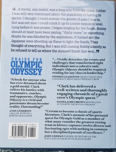 Signed new ... OLYMPIC ODYSSEY By Emory Clark - Hardcover - Picture 2 of 3
