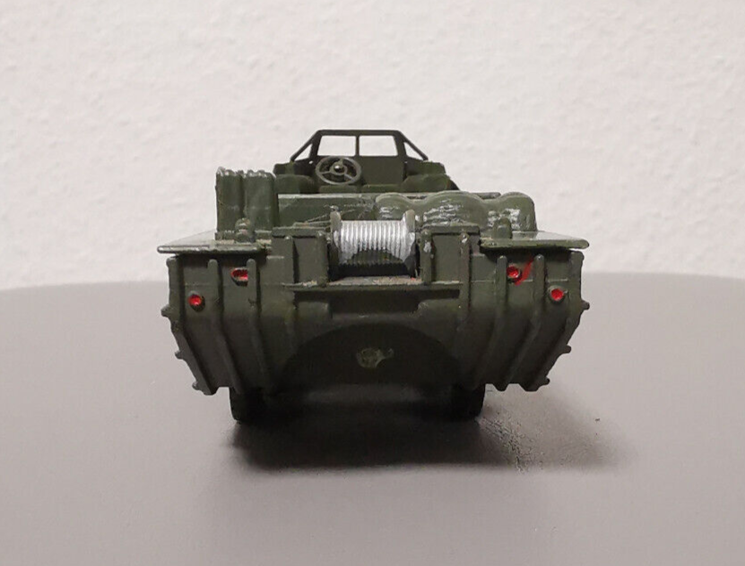 Bougie Diptyque Camion Amphibie Militaire DUKW Dinky Toys - Échelle 1:43 - Métal Vert - Occasion Collection Nicky Toys