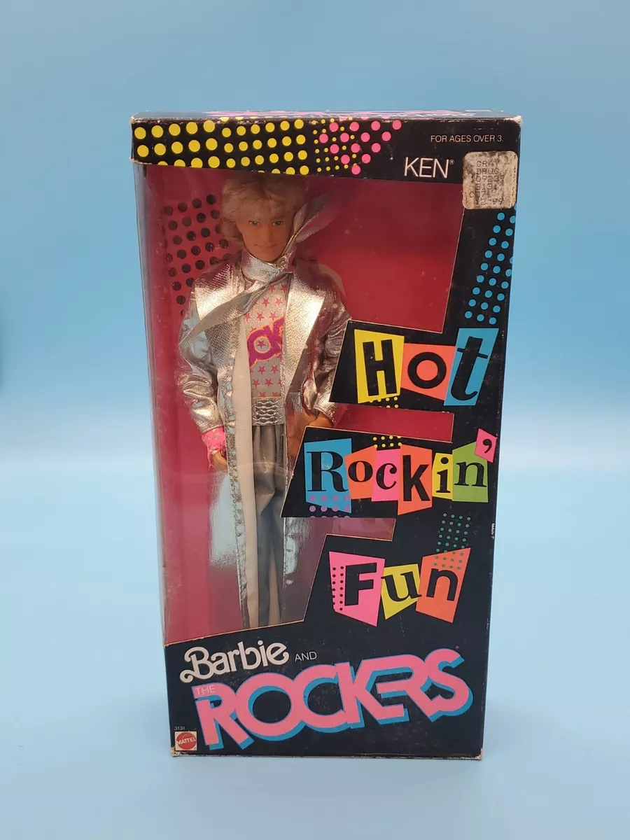 Barbie Doll and The Rockers Ken 3131 Hot Rockin Fun 1986 NIB eBay