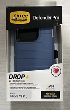 OtterBox Defender PRO Series Case & Belt Holster for iPhone 13 Pro- Fort Blue