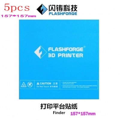 5pcs Flashforge 3D printer print sticker build plate tape for Finder new 