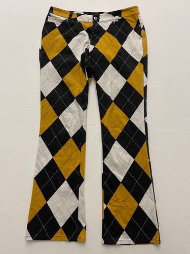 LoudMouth Women's Golf Pants SZ 6 Black 