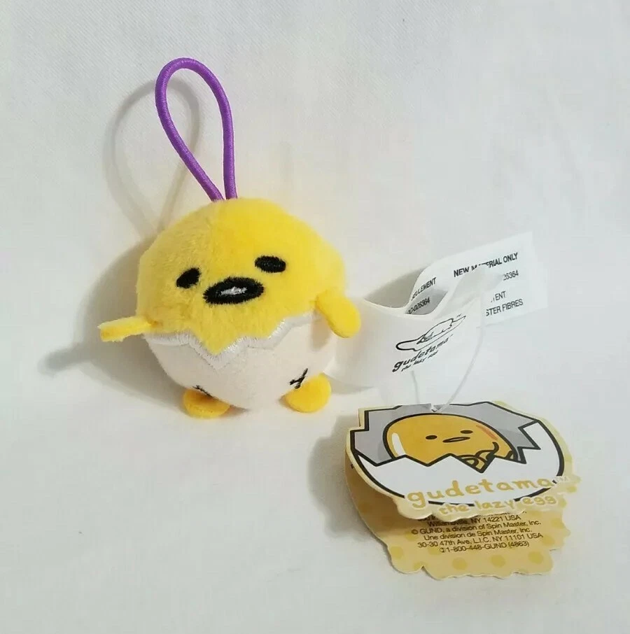 Gudetama hotsell keychain plush