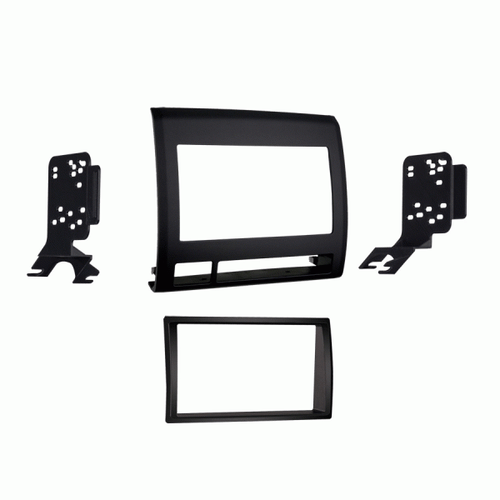 Fits Toyota Tacoma 2005-2011 Double DIN Car Harness Radio Dash Kit - Black - Picture 2 of 3